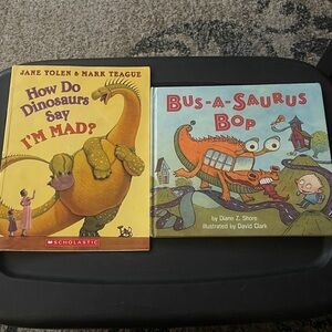 Children's Dinosaur Books Set